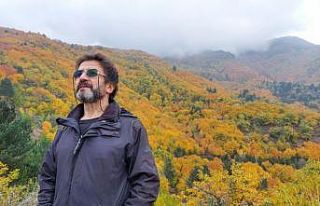 Kestane dağında sonbaharın renkleri