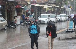 Kilis’te 153 gün sonra yağmur yağdı