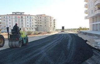 Kilis’te asfalt çalışmaları sürüyor