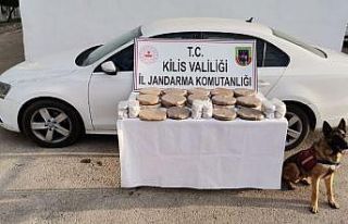 Kilis’te esrar operasyonu