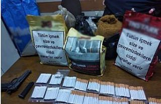 Kırıkkale’de 16 kilogram kaçak tütün ele geçirildi