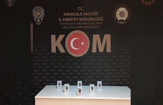 Kırıkkale’de 6 kaçak telefon ele geçirildi