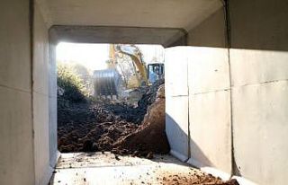 Kırsal mahallelere menfez çalışması