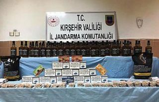 Kırşehir’de jandarmadan sahte içki operasyonu