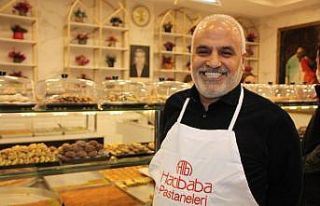 Kısıtlamalar başladı Hacıbaba Pastaneleri evlere...