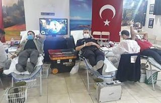 Kızıltepe polisinden kan bağışı