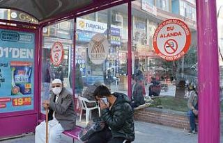 Kızıltepe’de sigara yasağına karşı uyarıcı...