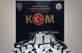 Kocaeli merkezli 3 ilde silah kaçakçılarına operasyon:...