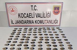 Kocaeli’de 100 tarihi sikke ile yakalanan 7 kişi...