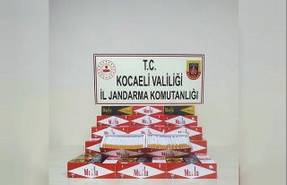 Kocaeli’de 10 bin adet kaçak sigara ele geçirildi