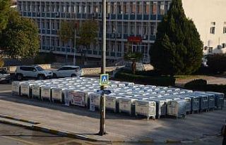 Koçarlı Belediyesi’ne 115 çöp konteyneri hibe...