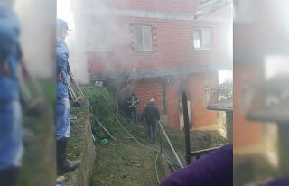 Kömürlük yangını korkuttu