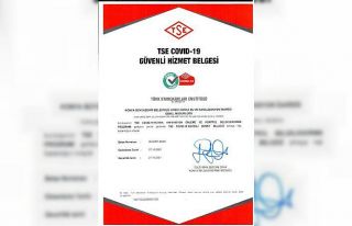 KOSKİ Covid-19 belgesini alan ilk su ve kanalizasyon...