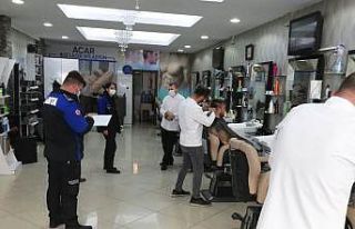 Kuaför ve berberlere Covid-19 denetimi