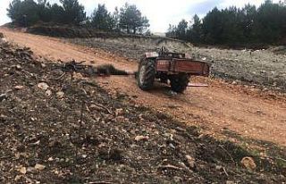 Kullandığı traktörün altında kalarak feci şekilde...