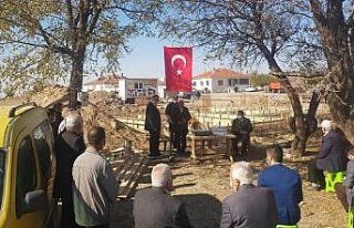 Kulu’da Kur’an kursu temeli kurban kesilerek atıldı