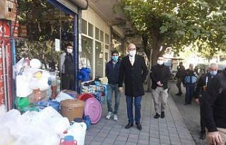 Kurtalan Kaymakamı Aydın esnafın sorunlarını...