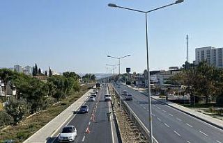 Kuşadası çevre yolu refüj ve kavşaklarda peyzaj...