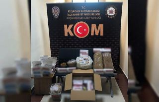 Kuşadası’nda kaçak tütün operasyonu