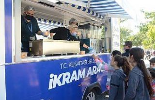 Kuşadası’ndaki kriz masası çalışmalarını...