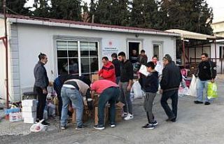 Kuşadası’ndan İzmir’deki depremzedelere yardım