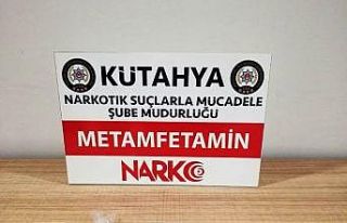 Kütahya’da metamfetamin ele geçirildi
