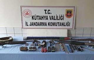 Kütahya’da silah kaçaklığı operasyonu