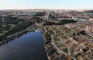 Kütahya’daki ’Saklıgöl’ havadan görüntülendi