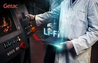 LiFi teknolojisi dayanıklı taşınabilir bilgisayar...
