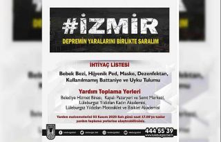 Lüleburgaz’dan İzmir için kampanya