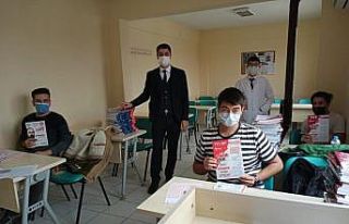 MABEM’in test kitapları öğrencilere ulaştırıldı