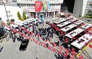 Malatya Büyükşehir’in araç filosu güçleniyor