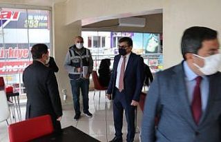 Malatya’da korona denetimi