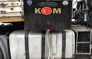 Malatya’da polisten kaçakçılık operasyonu