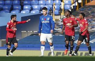 Manchester United deplasmanda Everton’ı 3’ledi