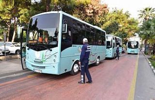 Manisa’da toplu taşıma araçlarında korona virüs...