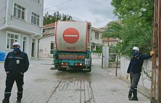 Marmara’da çöp konteynırları temizleniyor