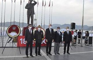 Marmaris’te Atatürk saygı ile anıldı