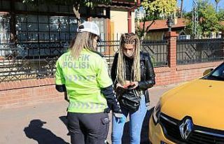 Maske takmayan 8 kişiye para cezası uygulandı