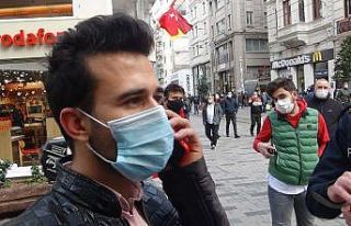 Maske takmayan genç, ceza yememek için polis ağabeyini...