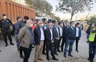 Menteşe Belediyesinden depremzedelere yardım