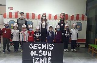 MER Kolejinin minikleri Kızılay gönüllüsü oldu