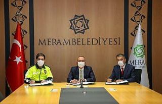 Meram Belediyesi’nden trafik eğitimi projesi