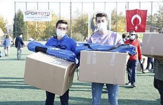 Merkezefendi Belediyesinden amatör spor kulüplerine...
