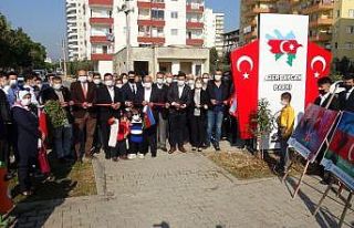 Mersin’de Azerbaycan Parkı açıldı