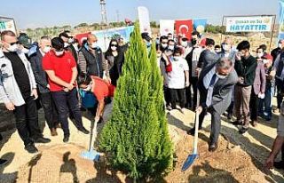 Mersin’de fidanlar toprakla buluştu