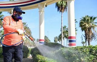Mersin’de salgınla mücadele sürüyor