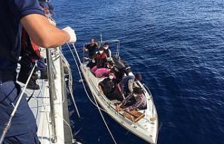 Mersin’de teknede 13 kaçak göçmen yakalandı