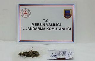 Mersin’de uyuşturucu satan 1 kişi tutuklandı