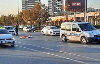 Mesai için yola çıkan kadın güvenlik görevlisi...
